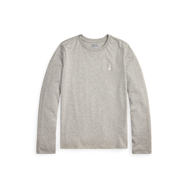 Gå till produkten: Bomullsgarn långärmlig T-shirt