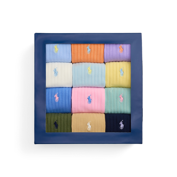 Gå till produkten: Grynade byxsockar 12-pack presentuppsättning