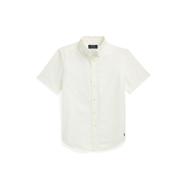 Gå till produkten: Bomull Oxford kortärmad uniformskjorta