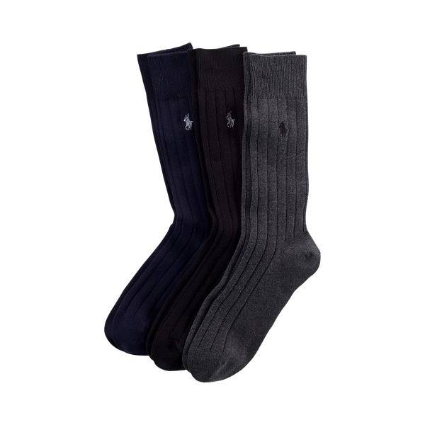 Gå till produkten: Tröjsockor i bomullskombination, 3-pack