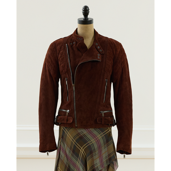 Gå till produkten: 2003 Garrett Goat-Suede Jacket - Storlek 6