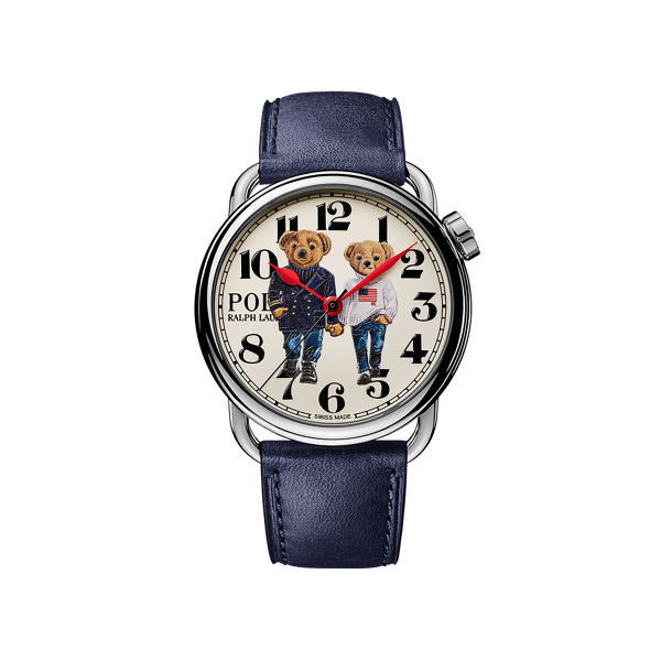 Gå till produkten: 38 mm Ralph & Ricky björn stålur