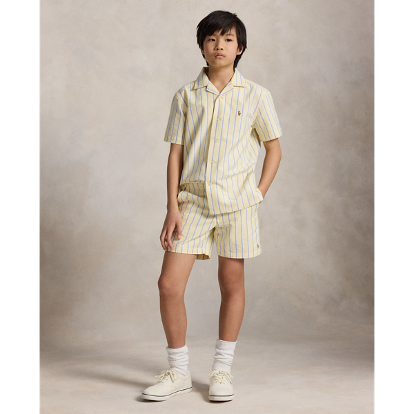Gå till produkten: Polo Prepster Streckad Oxford Short