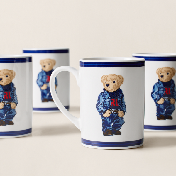 Gå till produkten: Denim Polo Bear-mugggiftset