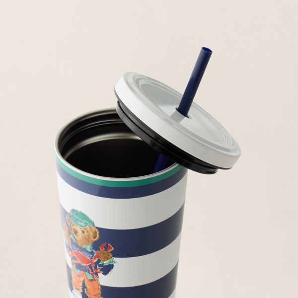 Gå till produkten: Polo Bear Iced Beverage Cup & Straw