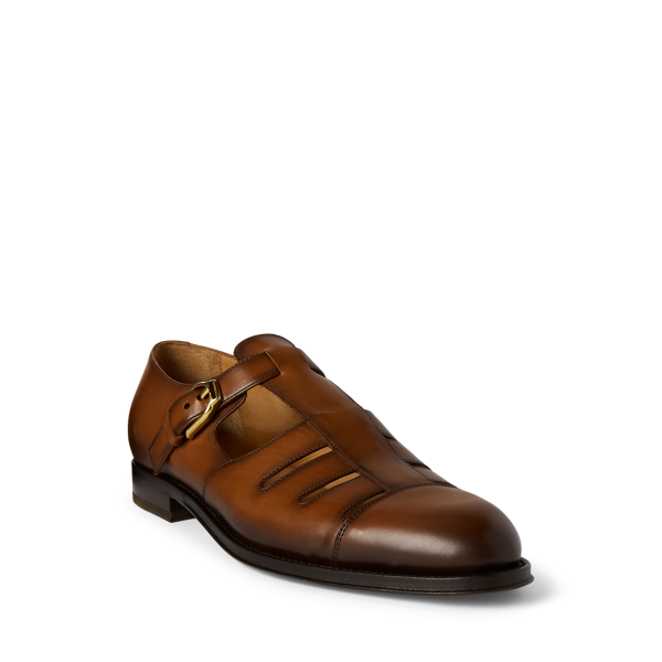 Gå till produkten: Burnished Calfskin Fisherman Sandal