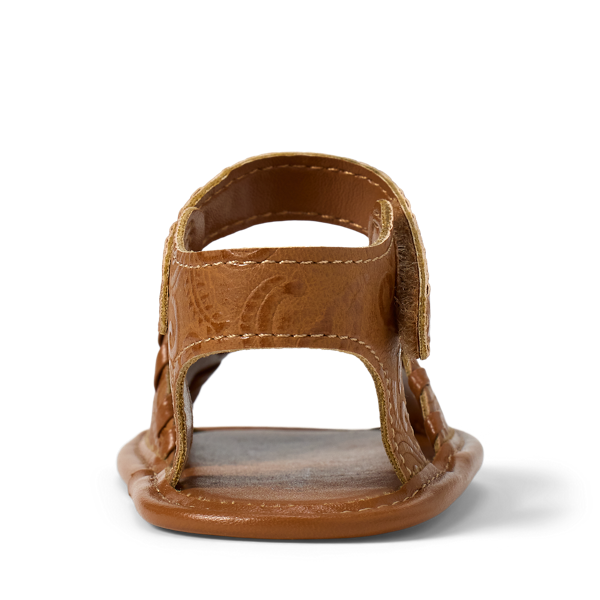 Gå till produkten: Whipstitch-fauxläder sandal