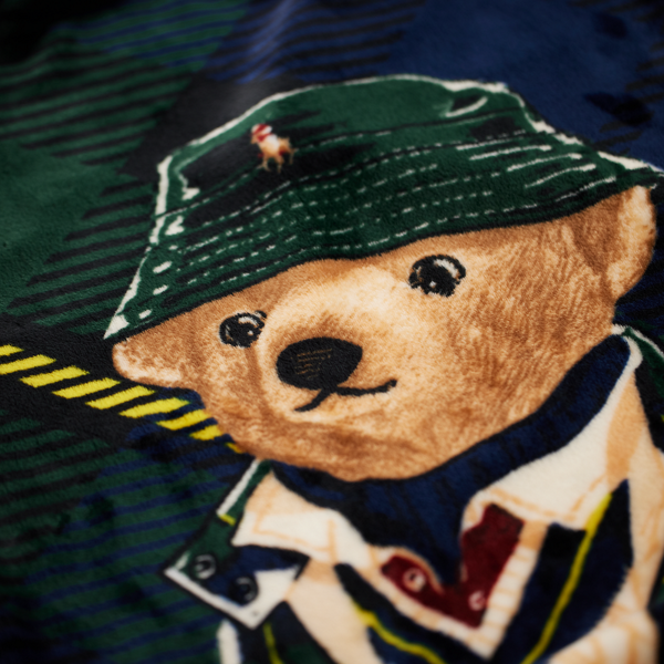 Gå till produkt: Highmoore Polo Bear-kuddtäcke