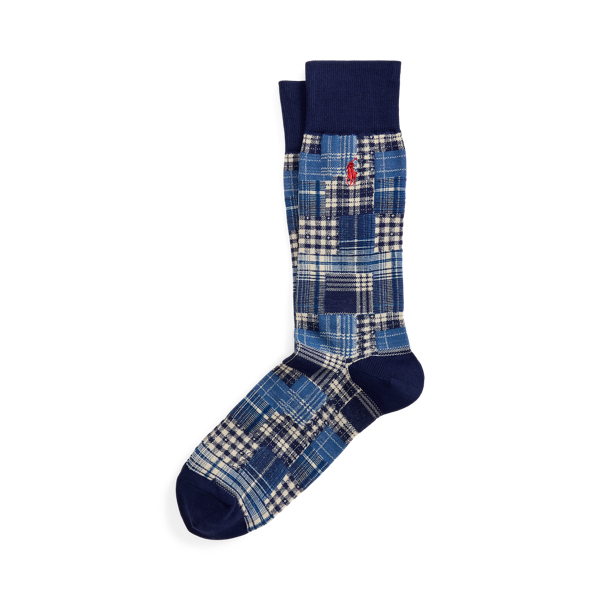 Gå till produkt: Plaid Patchwork-mönsterstrumpor