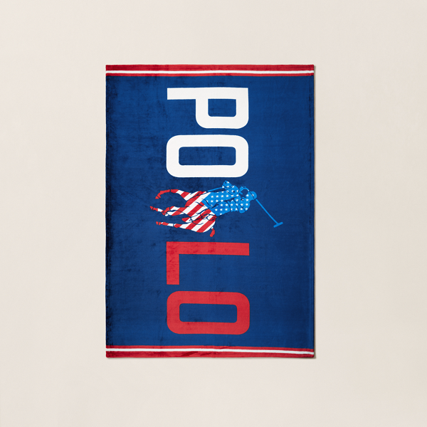 Gå till produkten: Americana-logotypens frottékudde